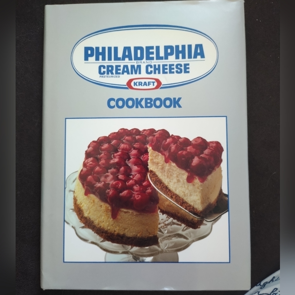 VINTAGE Kraft Philadelphia Cream Cheese Cookbook Hardcover Edition Classic 1988